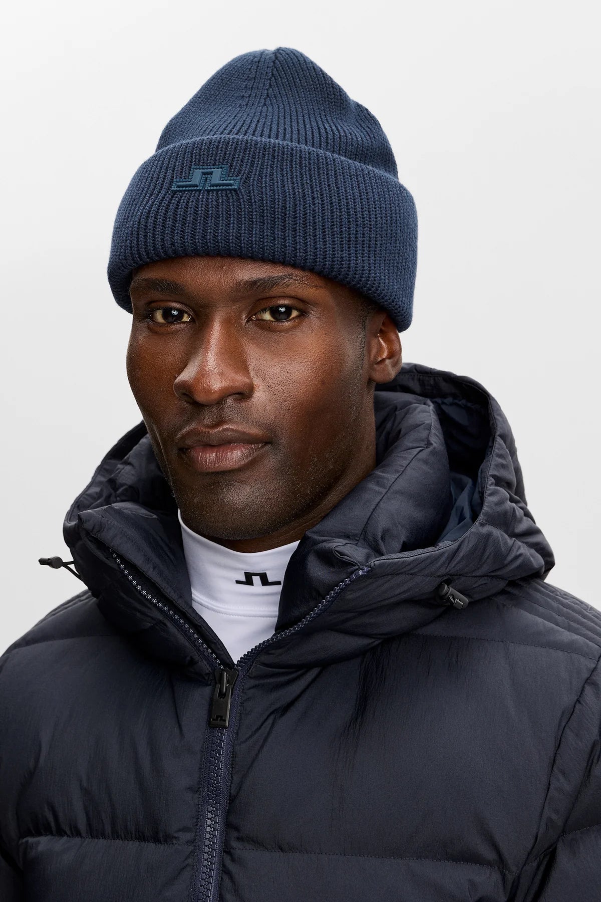 J.Lindeberg Vale Beanie JL Navy - Mojo Independent Store