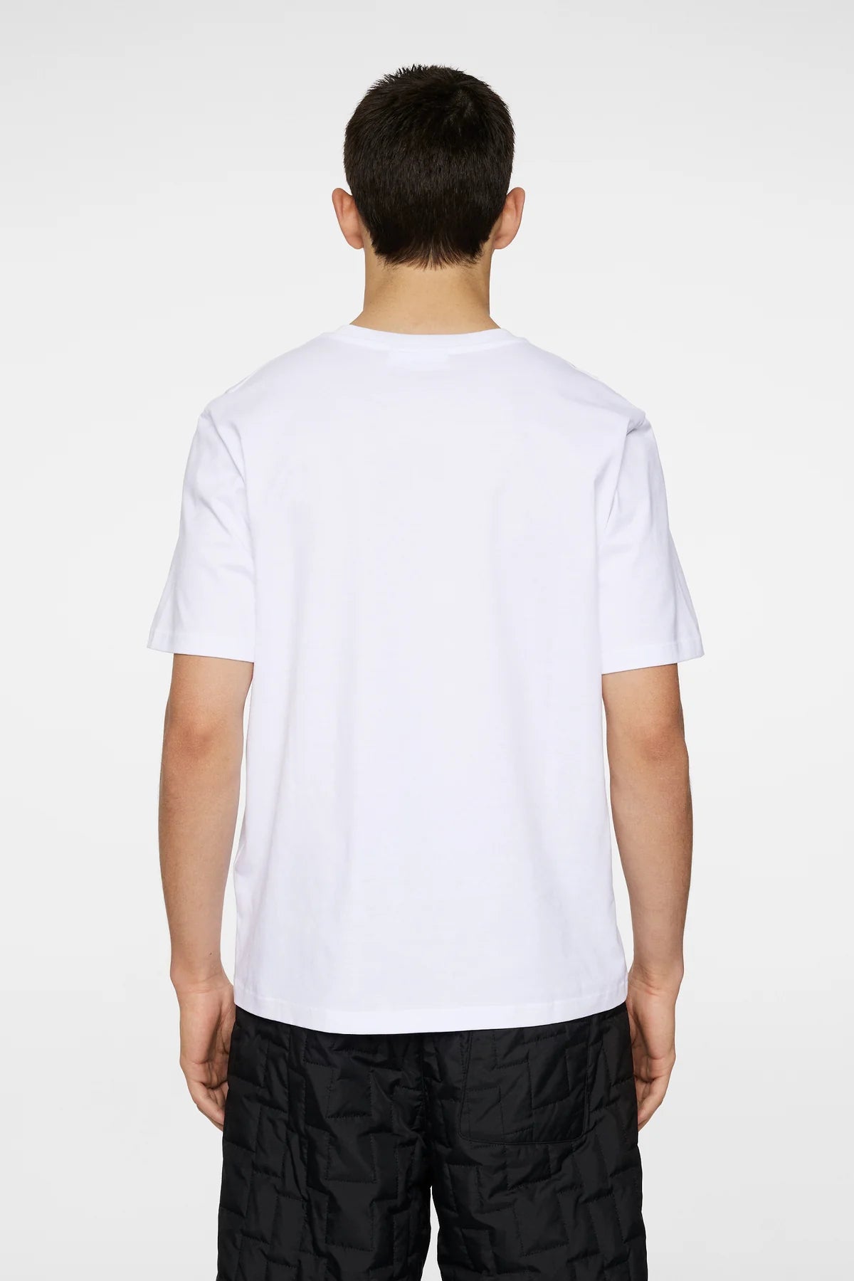 J.Lindeberg Parcie Logo Tee White - Mojo Independent Store