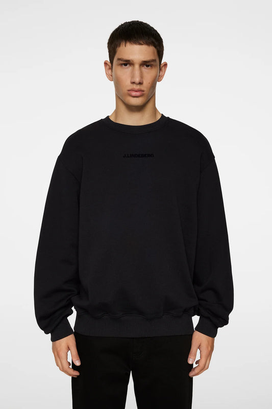 J.Lindeberg Callan Crew Neck Black