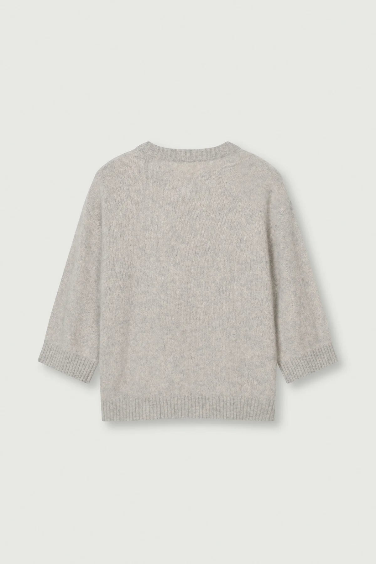 Six Ámes Molly Sweater Grey Melange - Mojo Independent Store