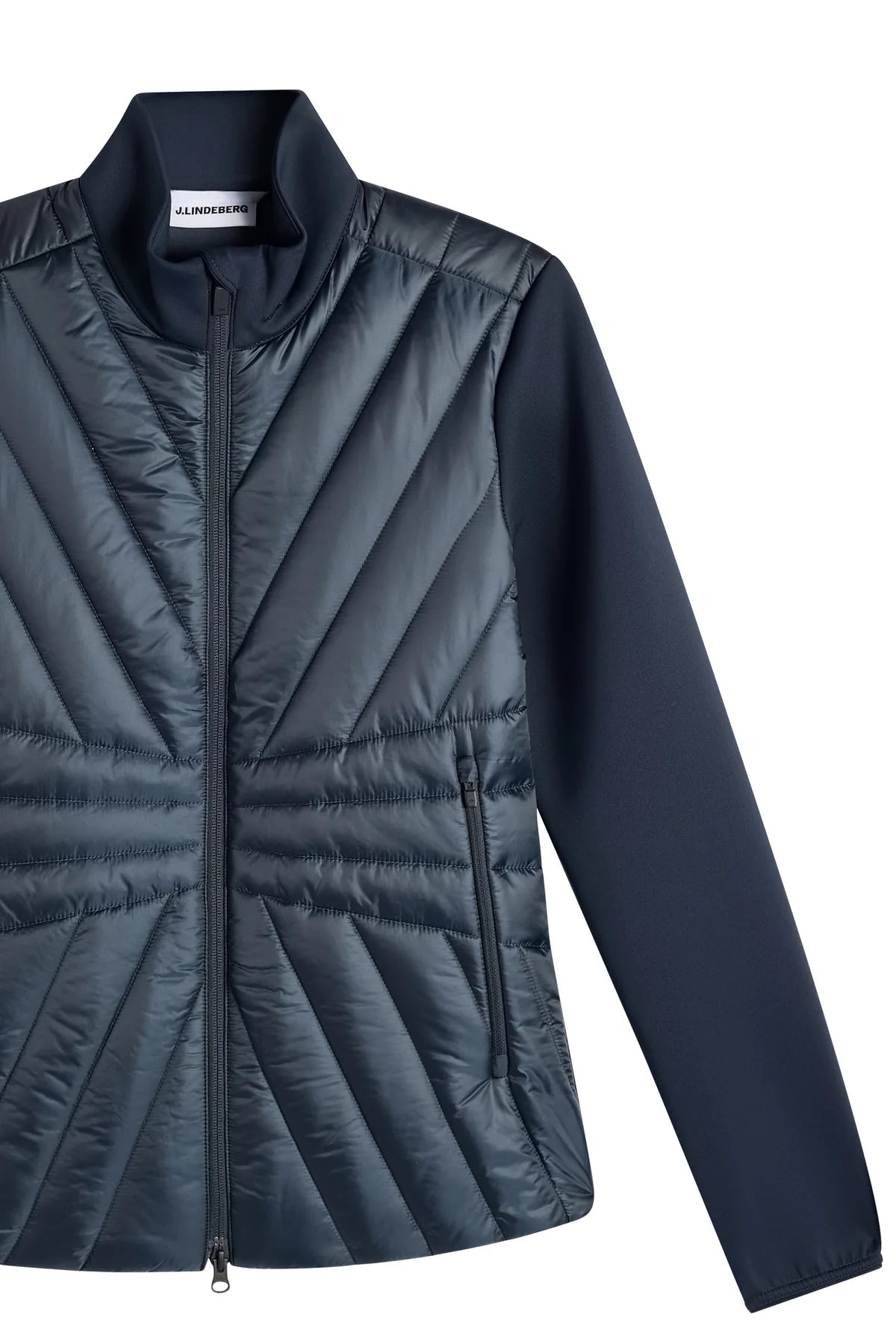 J.Lindeberg Holma Quilt Hybrid Jacket JL Navy