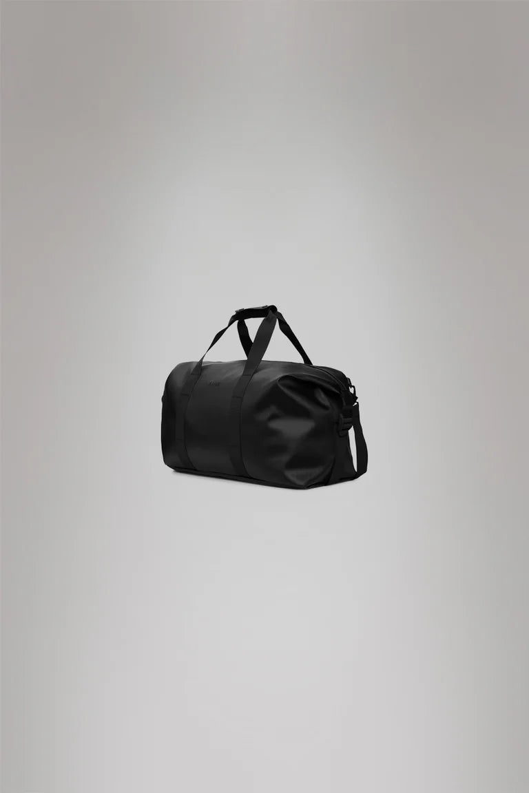 Rains Hilo Weekend Bag Black Grain