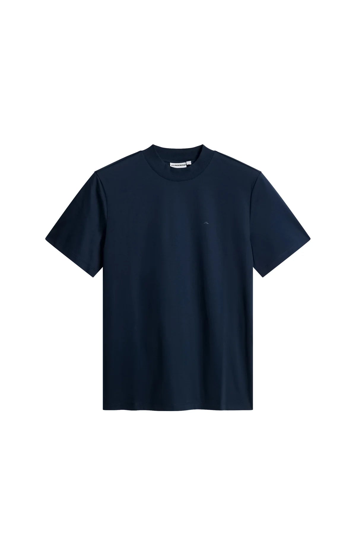 J.Lindeberg Ace Mock Neck T-Shirt Navy