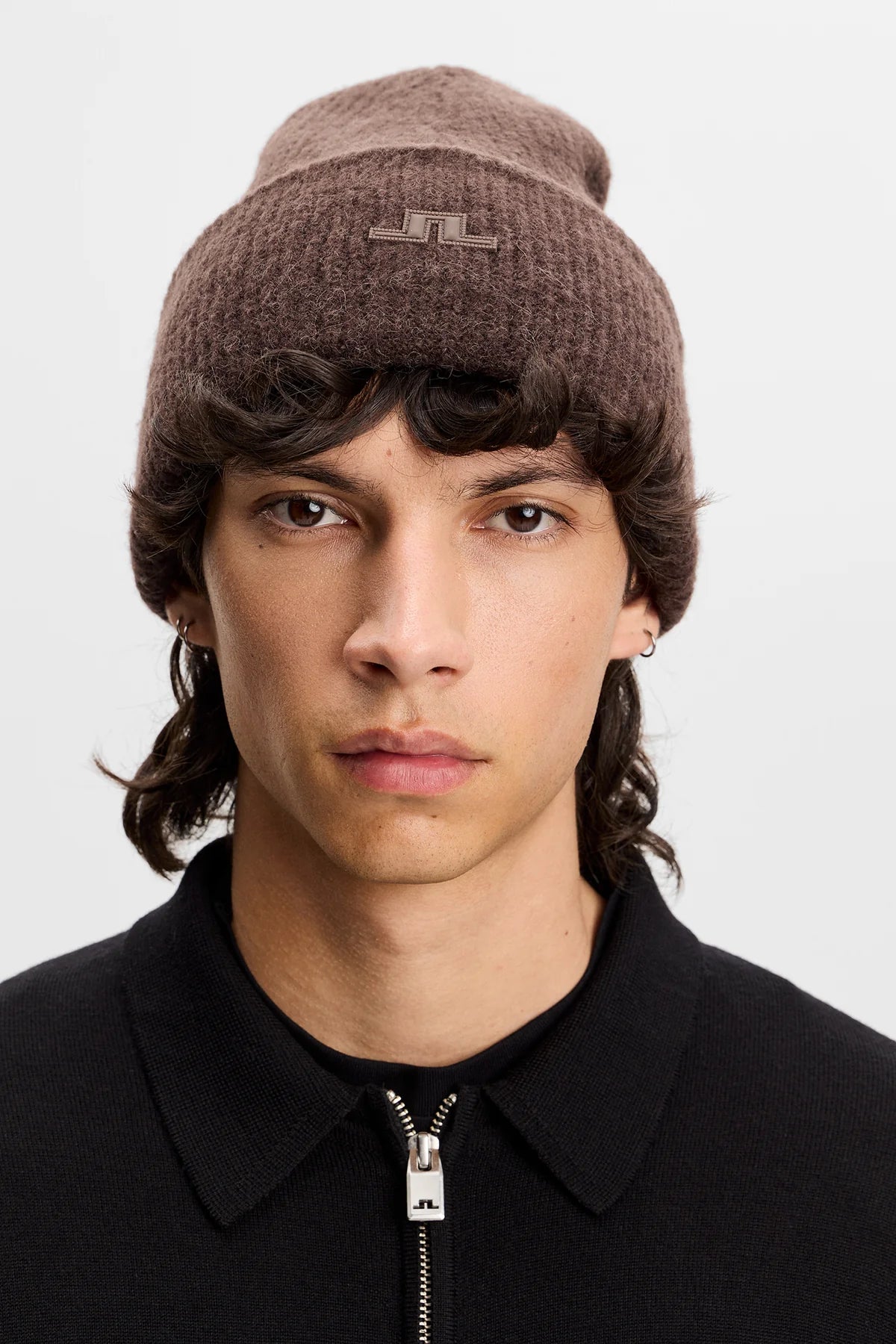 J.Lindeberg Monta Beanie Seal Brown - Mojo Independent Store
