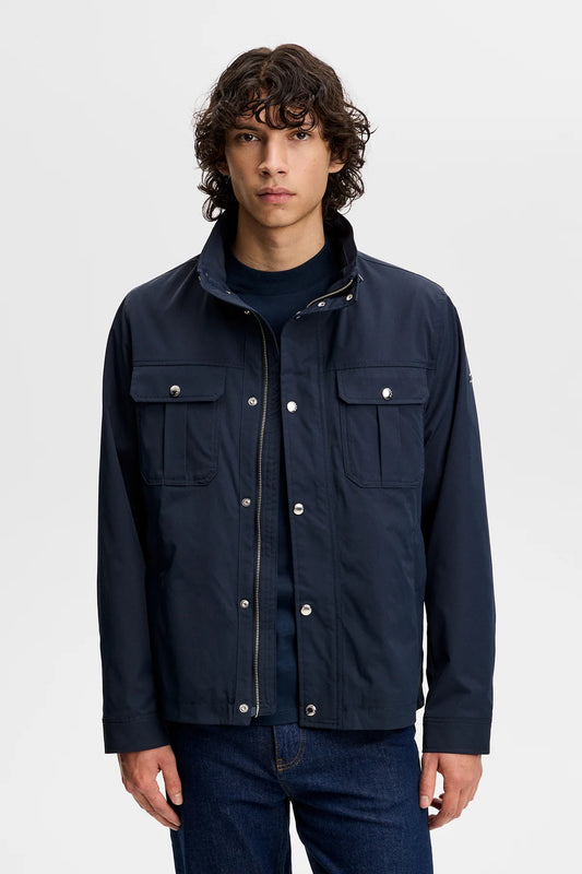 J.Lindeberg Bailey Recy Poly Jacket JL Navy - Mojo Independent Store