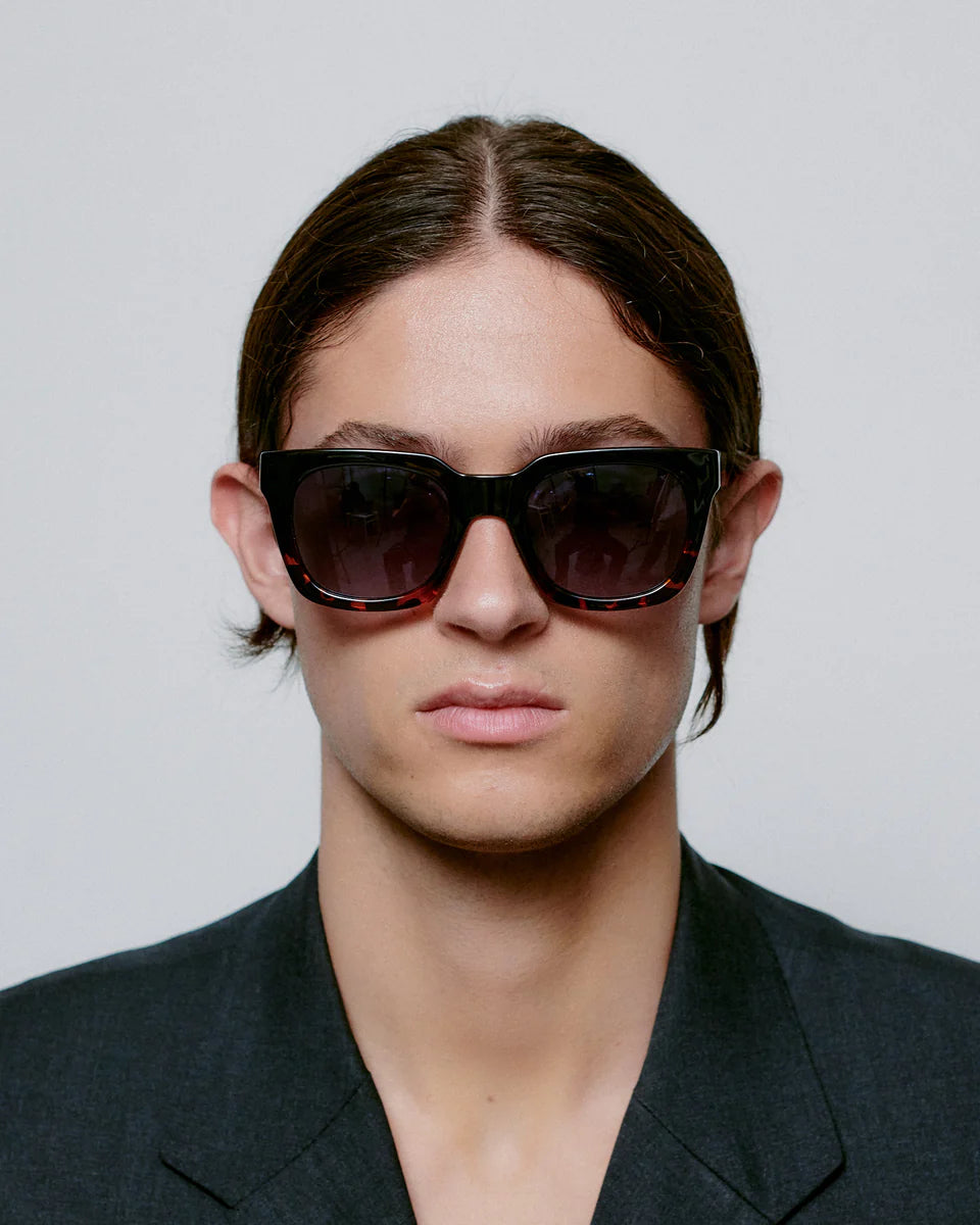 A.Kjaerbede Nancy Black Demi Tortoise