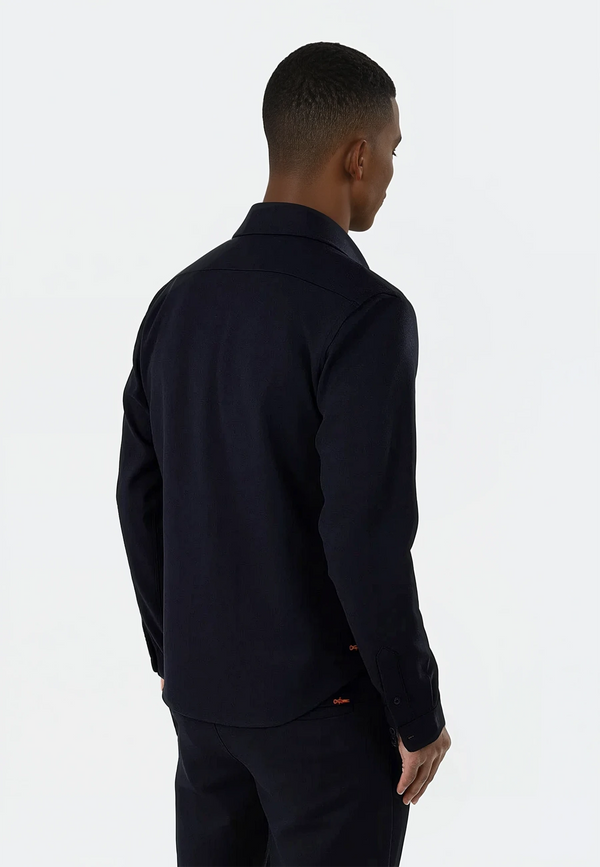 Ciszere Aden Superior Stretch Overshirt Navy