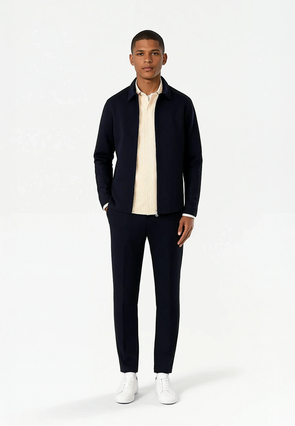 Ciszere Aden Superior Stretch Overshirt Navy