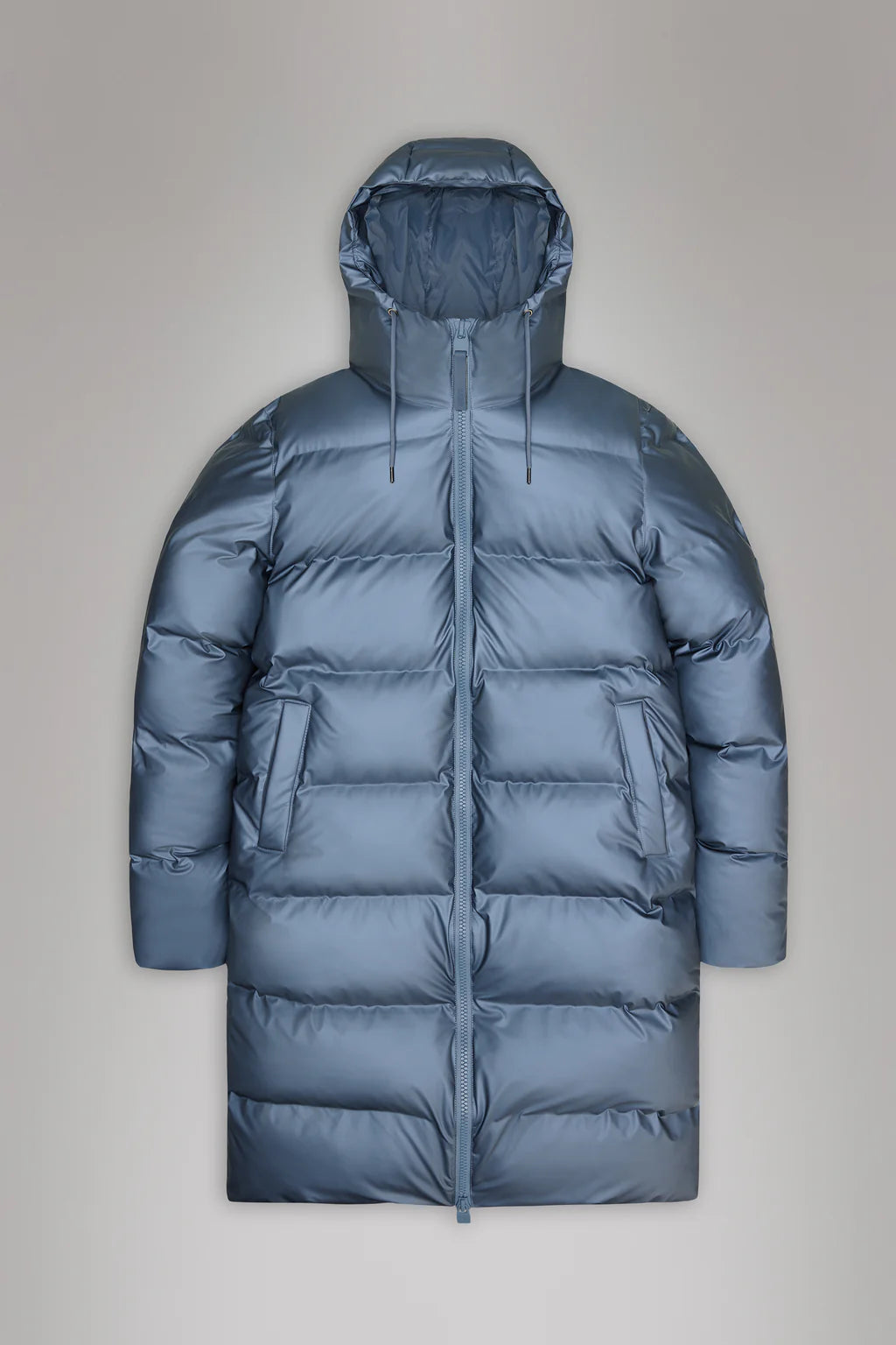 Rains Alta Longer Puffer Jacket Bay