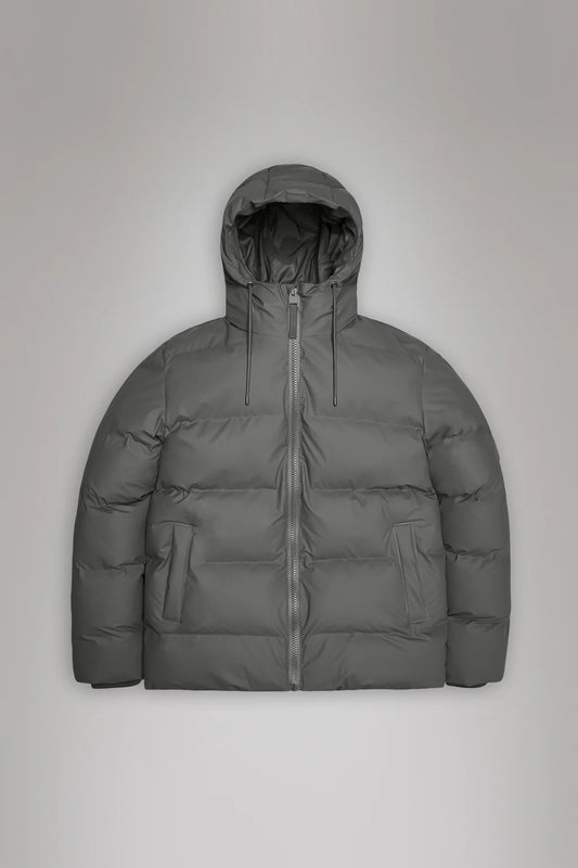 Rains Alta Puffer Jacket Grey