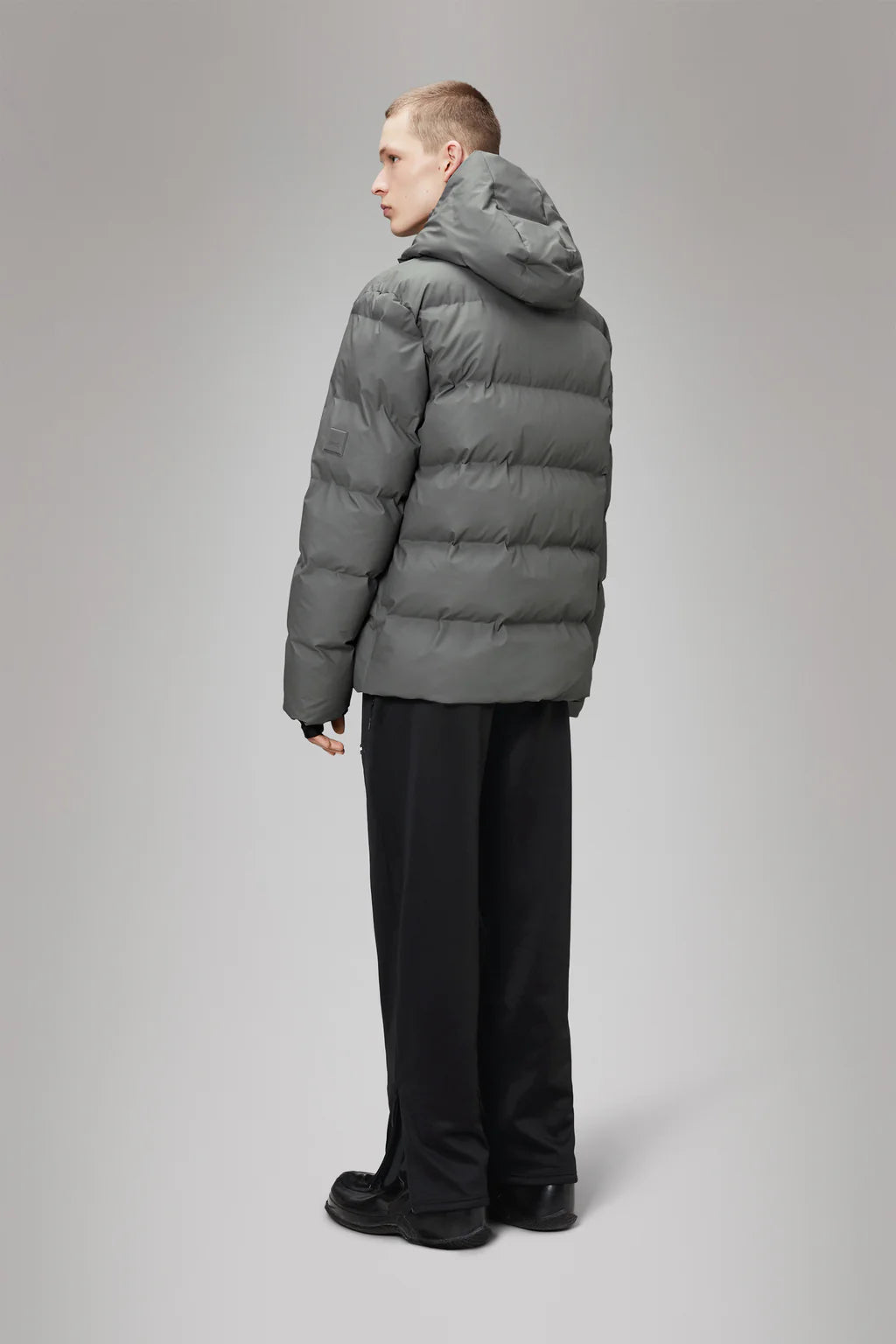 Rains Alta Puffer Jacket Grey