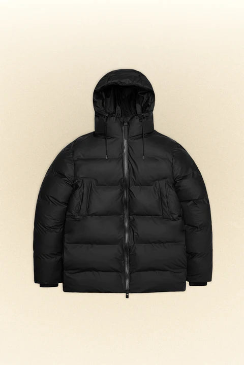 Rains Alta Puffer Parka Black