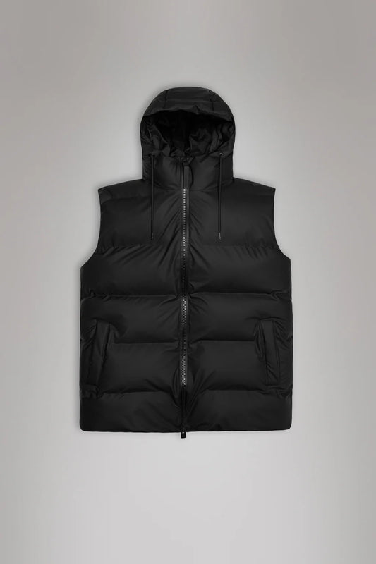 Rains Alta Puffer Vest Black