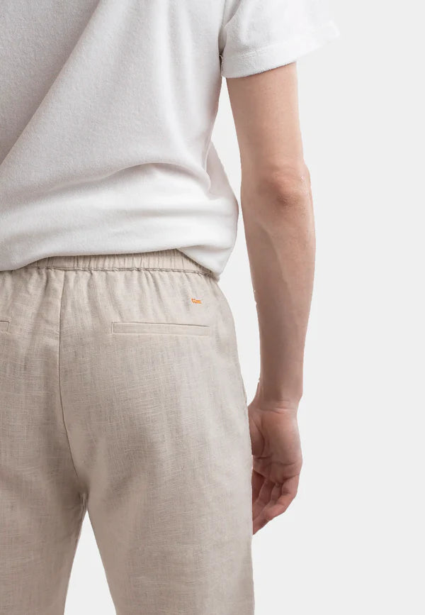 Ciszere Harlow Linen Trousers Sunburst Beige