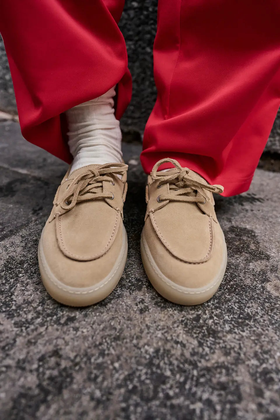 Copenhagen Studios CPH160 Suede Sand/Cream - Mojo Independent Store