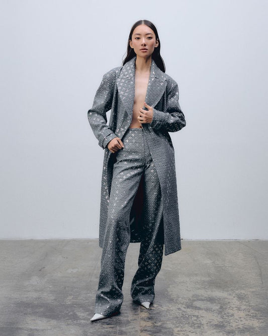 Ida Sjöstedt Destiny Trousers Washed Light Grey