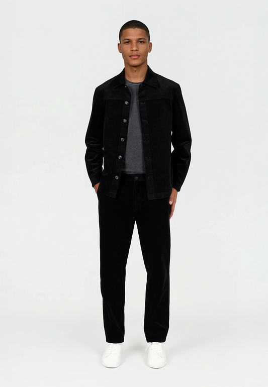 Ciszere Lou Cord Trousers Black