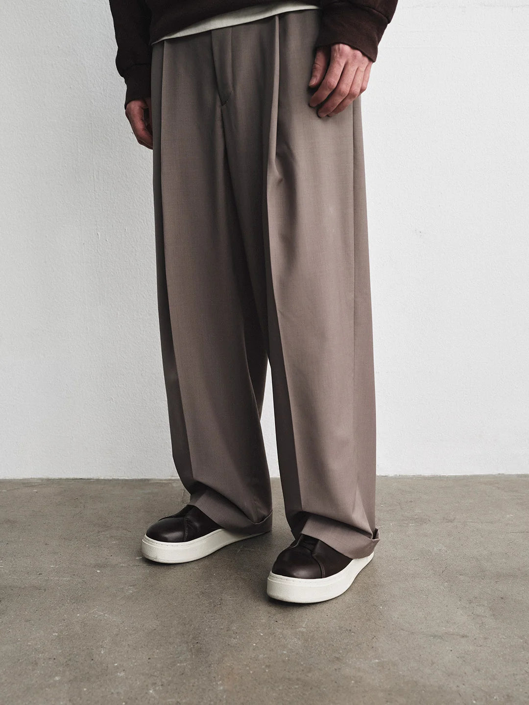 Eytys Doja Lace-Up Espresso Leather