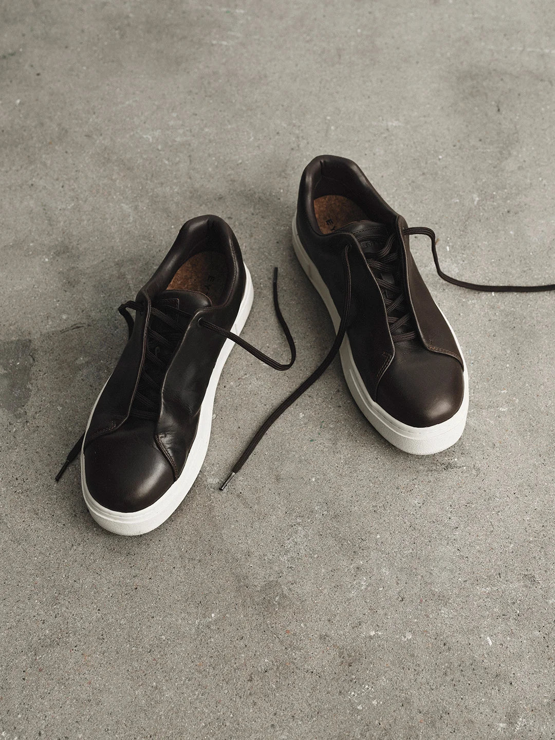 Eytys Doja Lace-Up Espresso Leather
