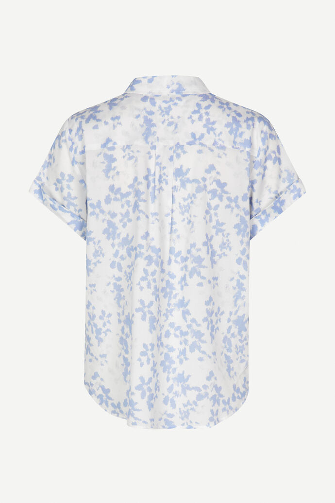 Samsøe Samsøe Majan Ss Shirt Meadow Light Blue