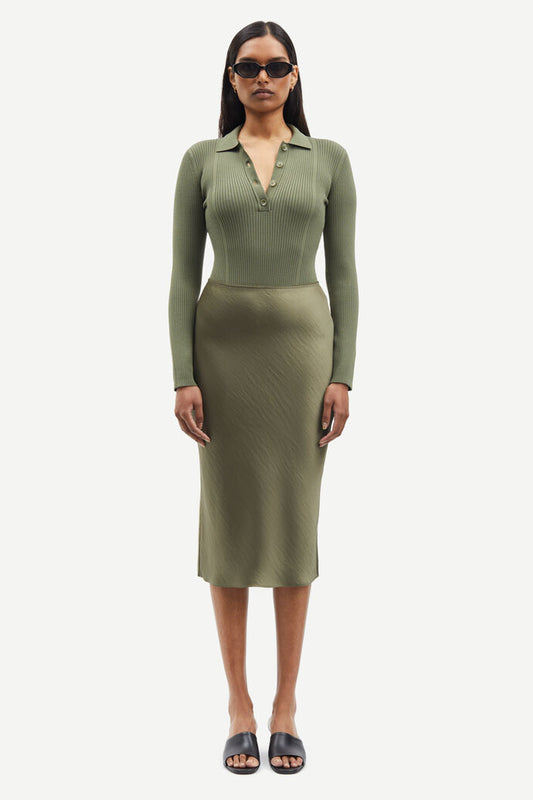 Samsøe Samsøe Agneta Skirt Dusty Olive