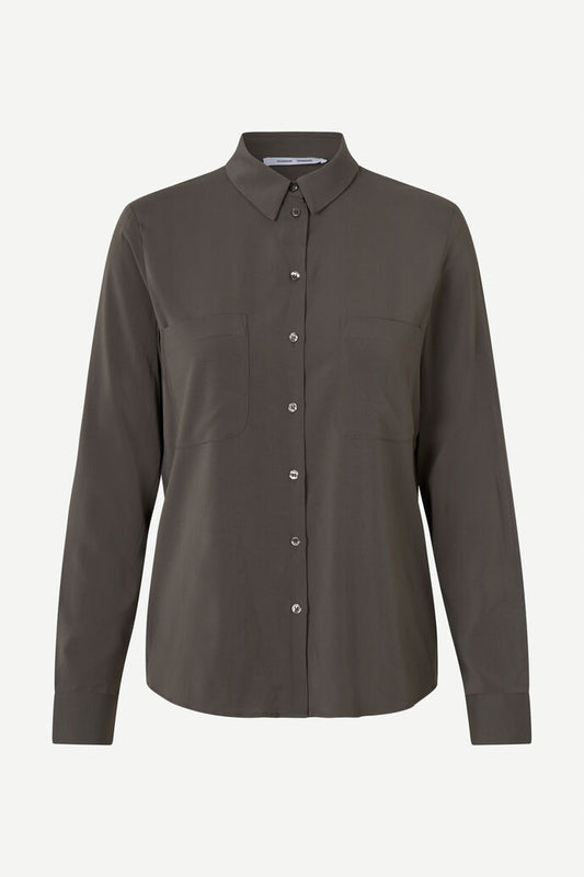 Samsøe Samsøe Milly Shirt Major Brown