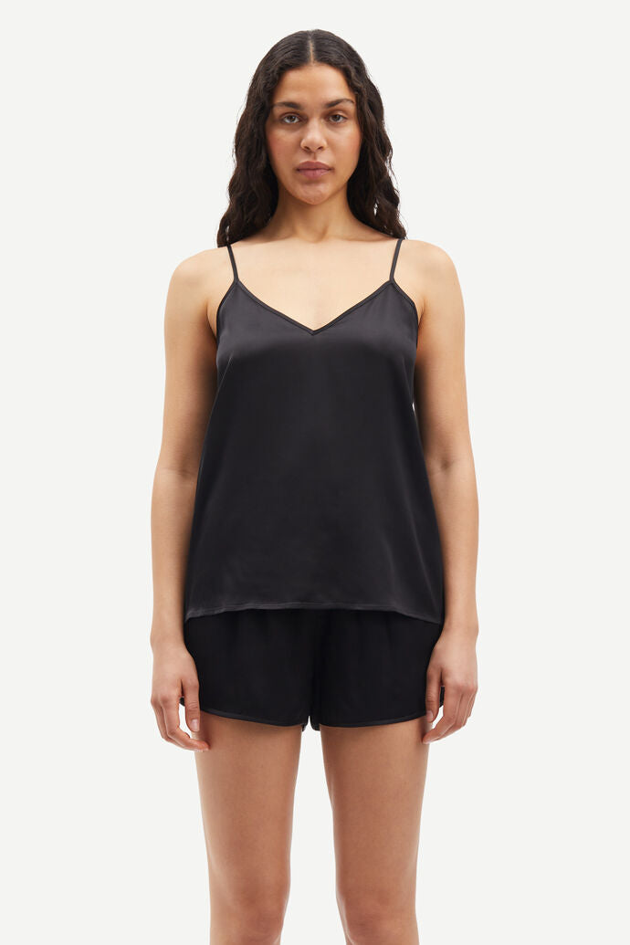 Samsøe Samsøe Sharon Strap Top Black