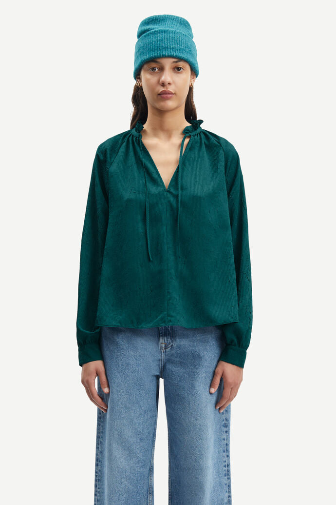 Samsøe Samsøe Karookhi Blouse Atlantic Deep