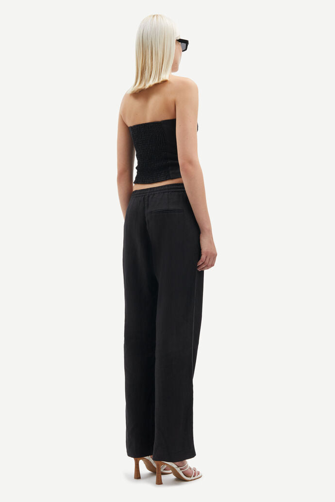 Samsøe Samsøe Hoys String Trouser Black