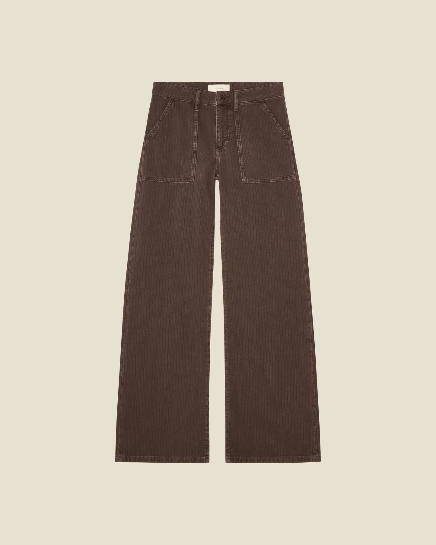 Jeanerica Guell Chevron Brown - Mojo Independent Store