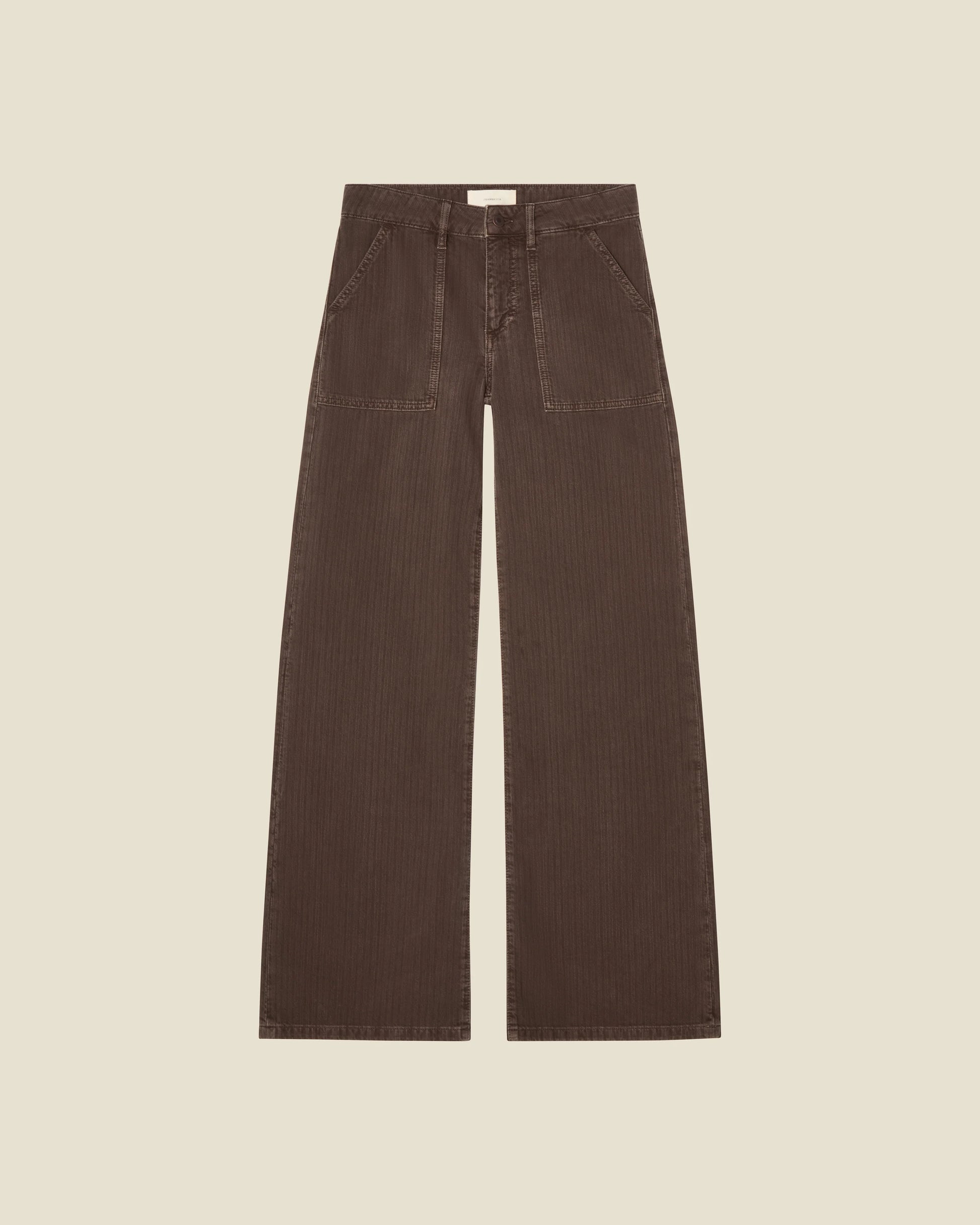 Jeanerica Guell Chevron Brown - Mojo Independent Store