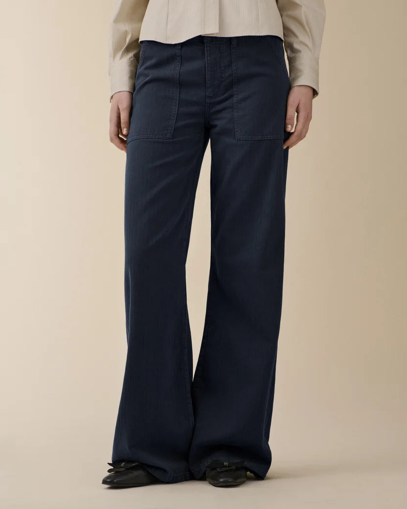 Jeanerica Guell Chevron Blue Black