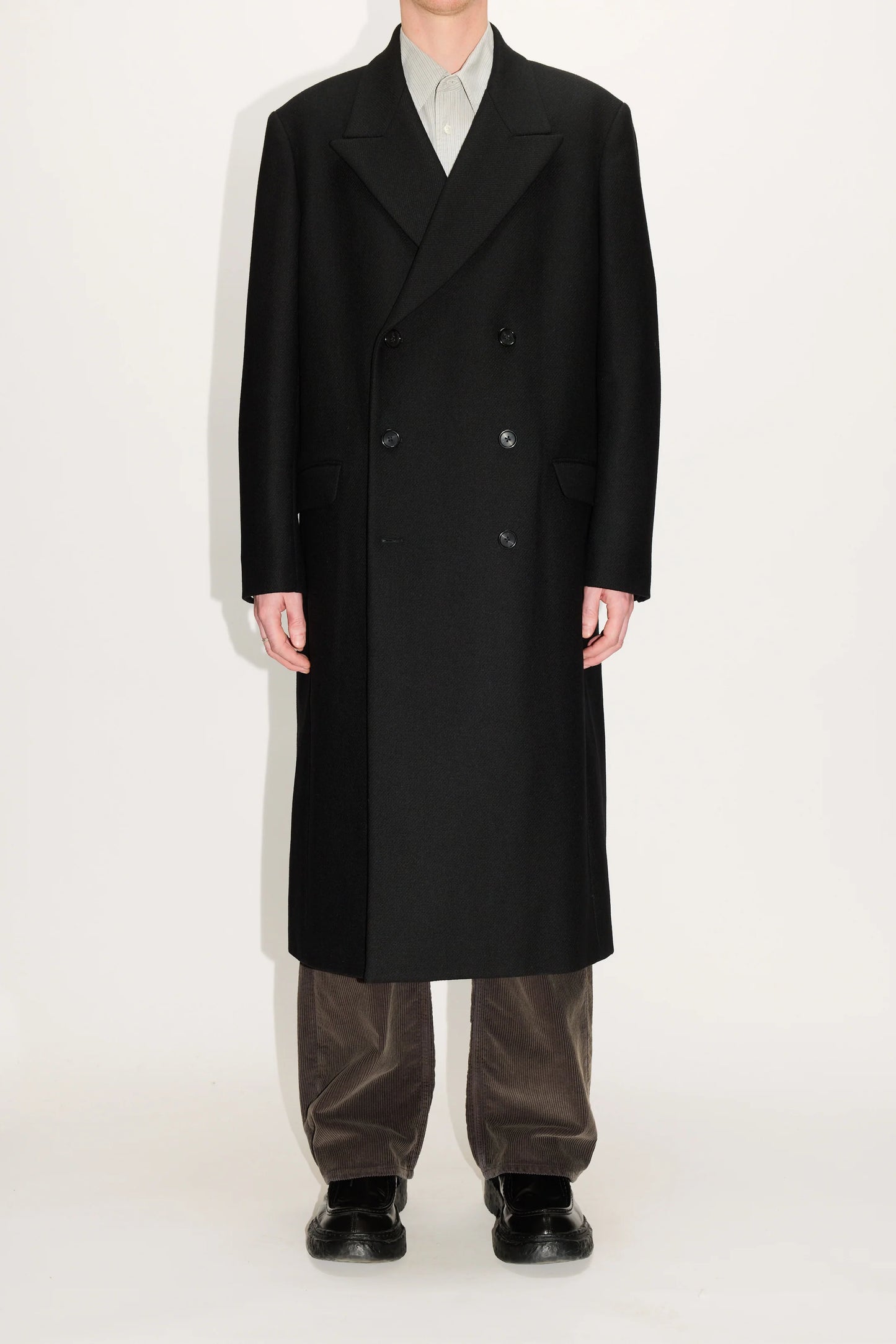 Hope Time Coat Black Twill