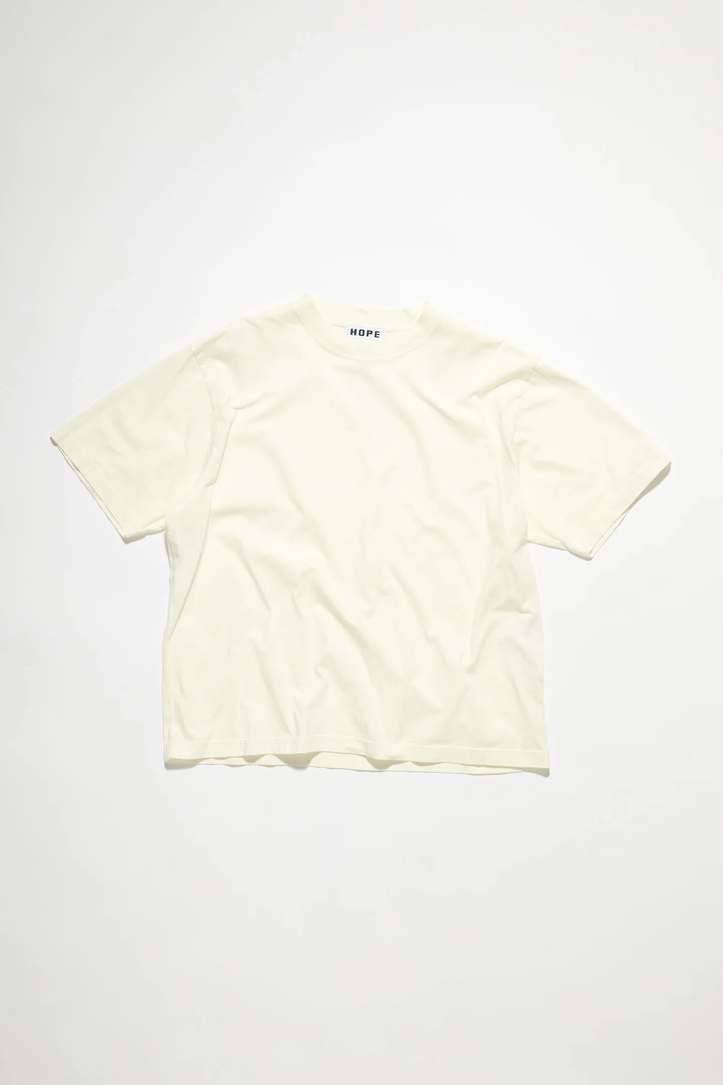 Hope Boxy Tee Offwhite Jersey