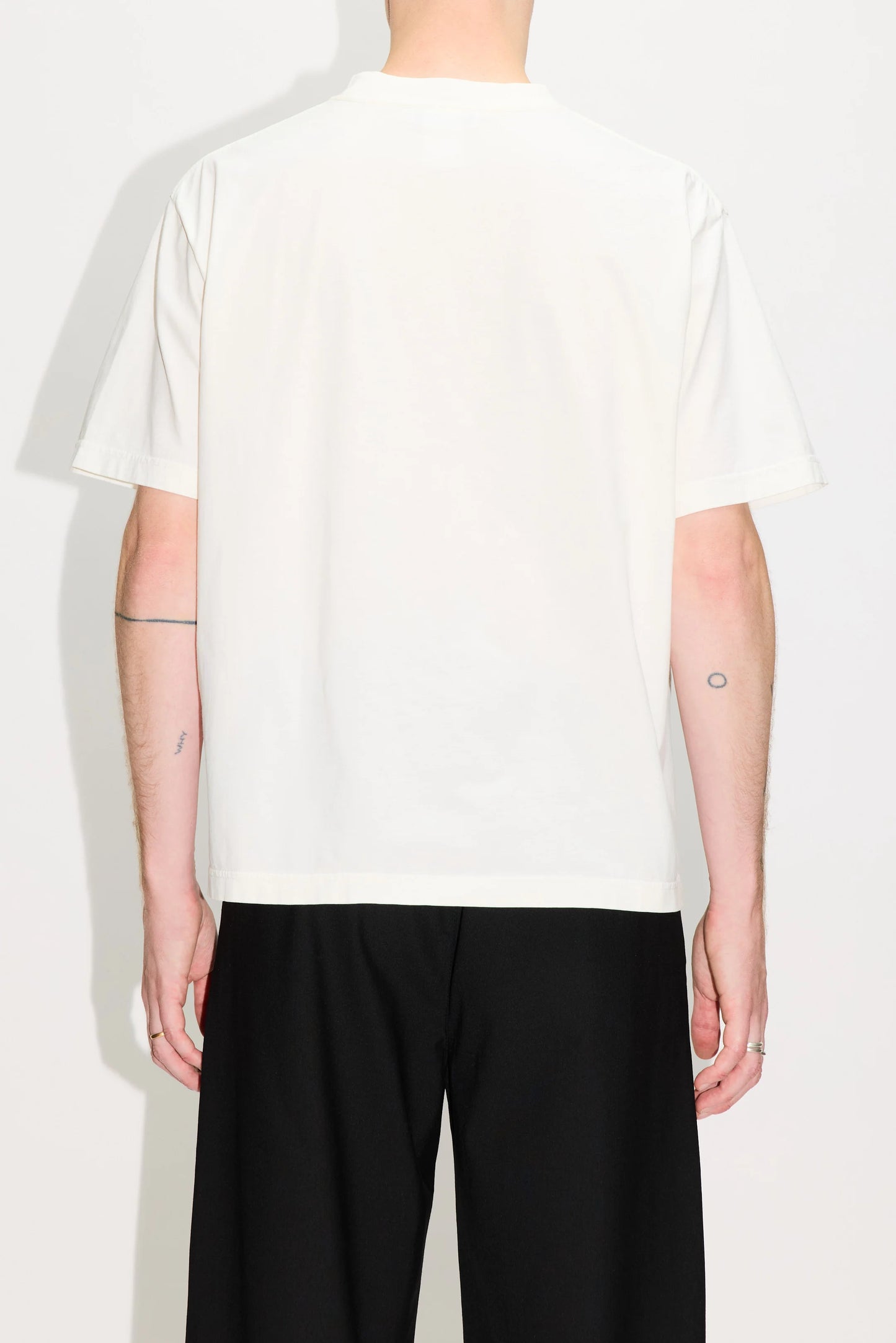 Hope Boxy Tee Offwhite Jersey