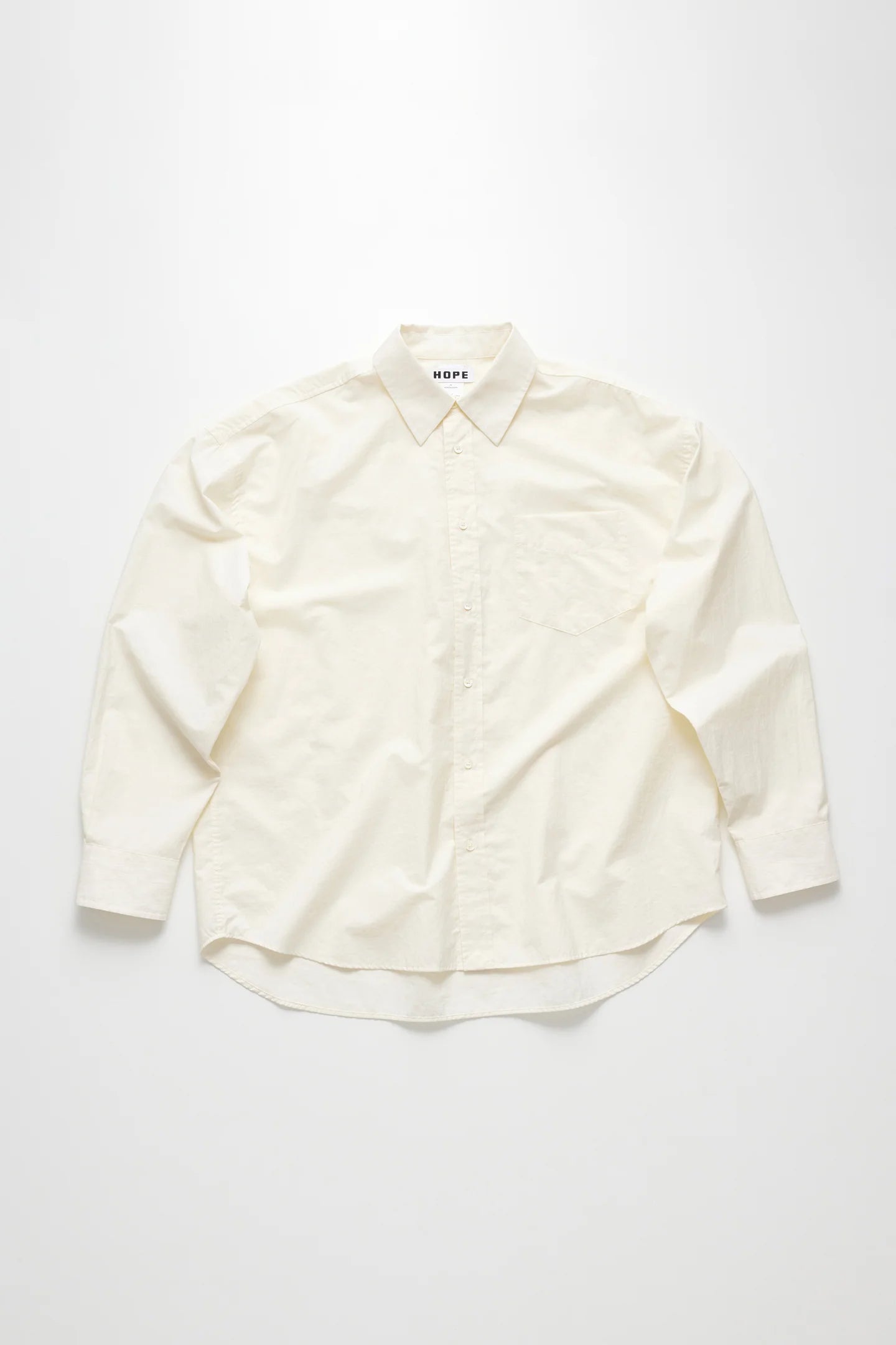 Hope Room Shirt Tumbled Raw White