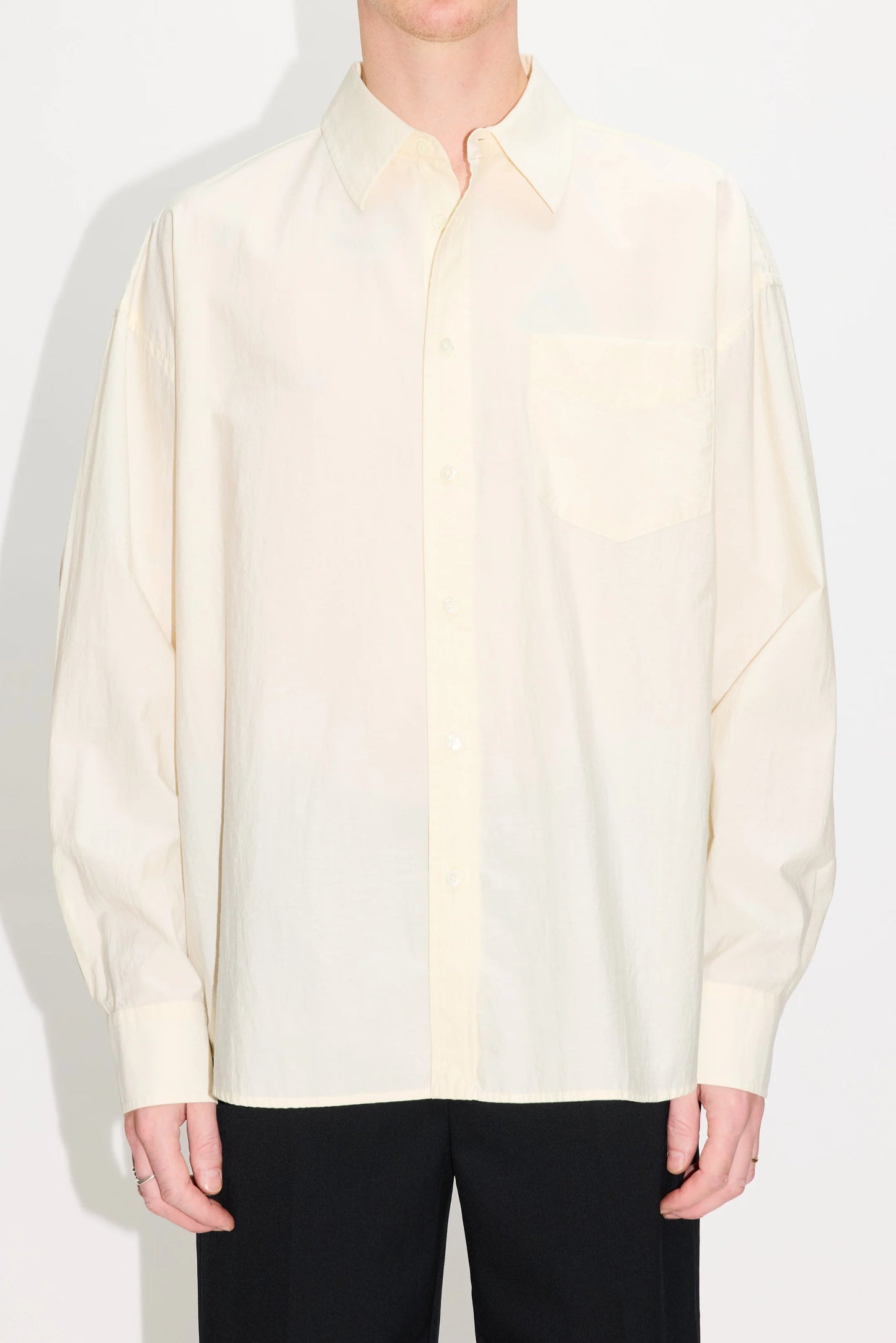 Hope Room Shirt Tumbled Raw White