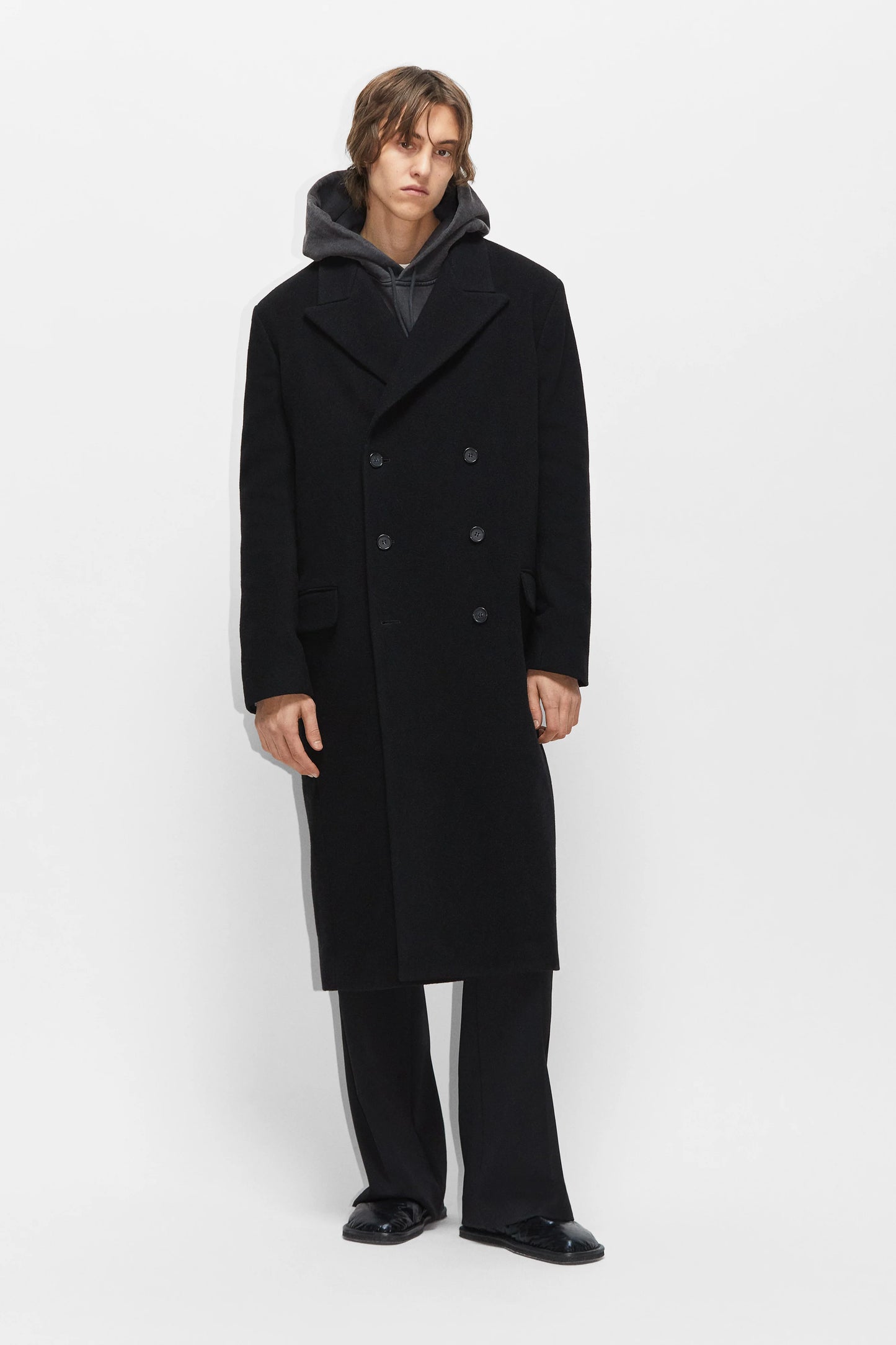 Hope Time Coat Black Twill