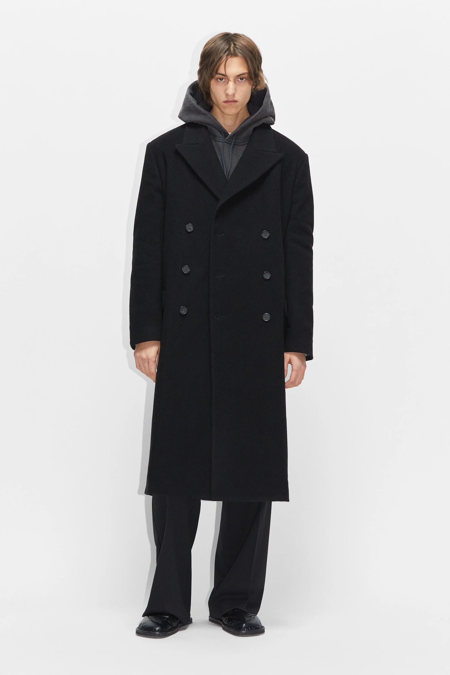 Hope Time Coat Black Twill