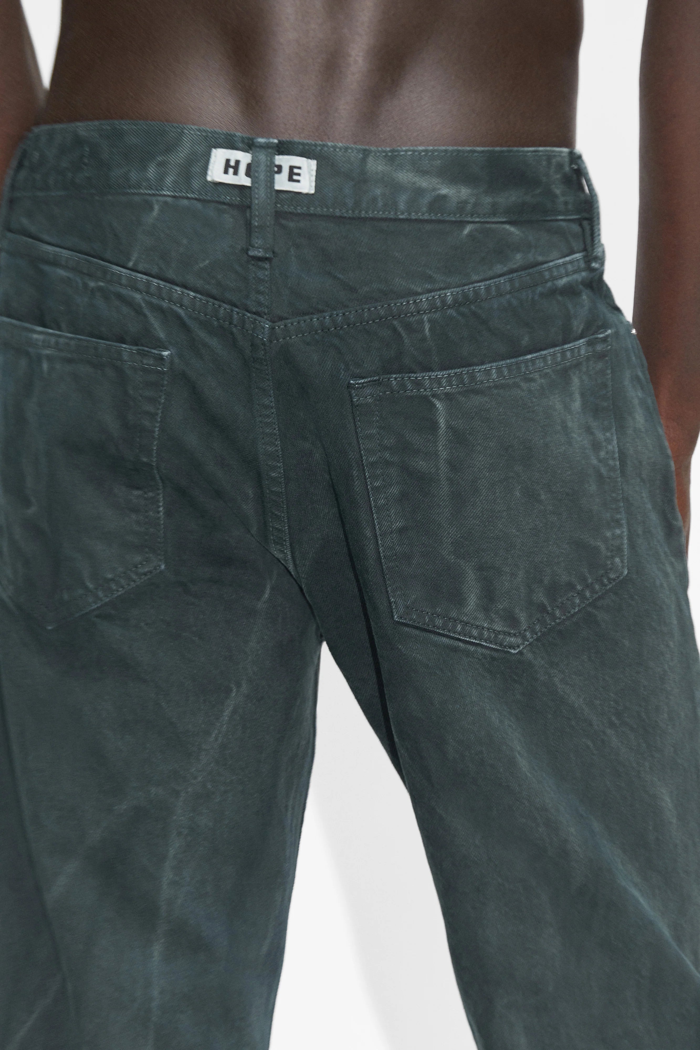 Hope Rush Jeans Green Crackle