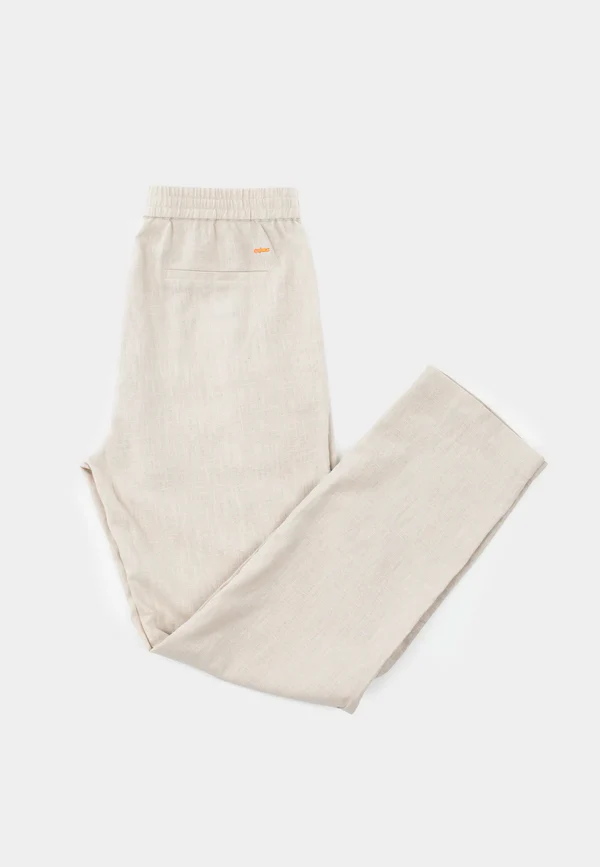 Ciszere Harlow Linen Trousers Sunburst Beige