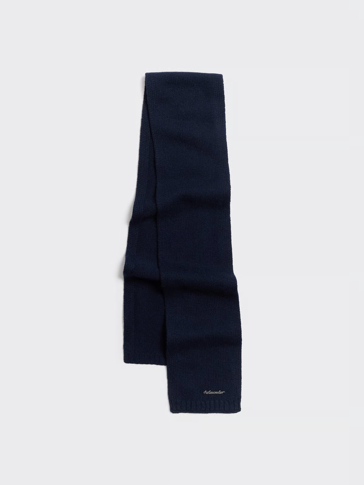 Holzweiler Wool Scarf Navy