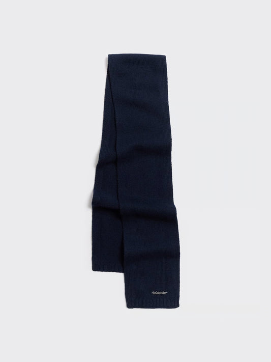Holzweiler Wool Scarf Navy