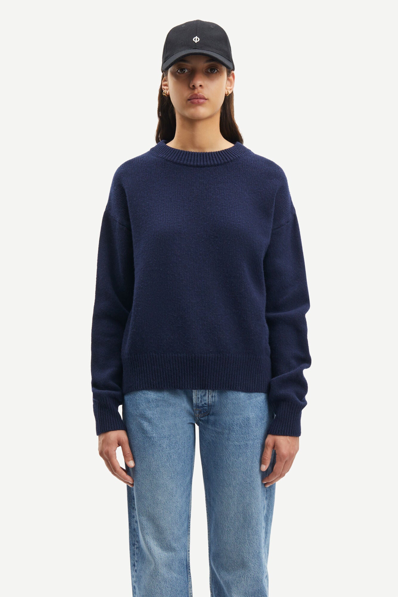 Samsøe Samsøe Marly Crew Neck Inkwell