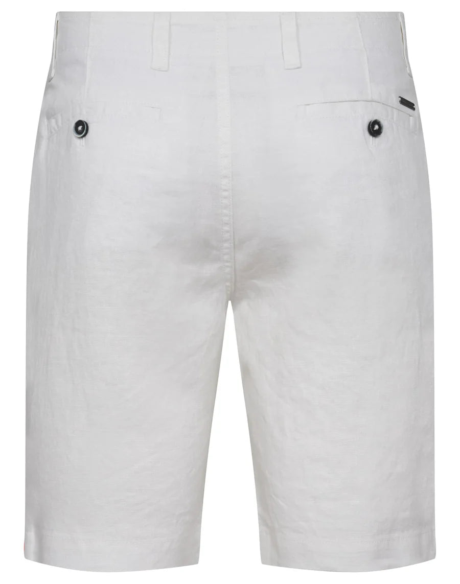 Bruun og Stengade Abel Regular Fit Shorts White