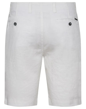 Bruun og Stengade Abel Regular Fit Shorts White