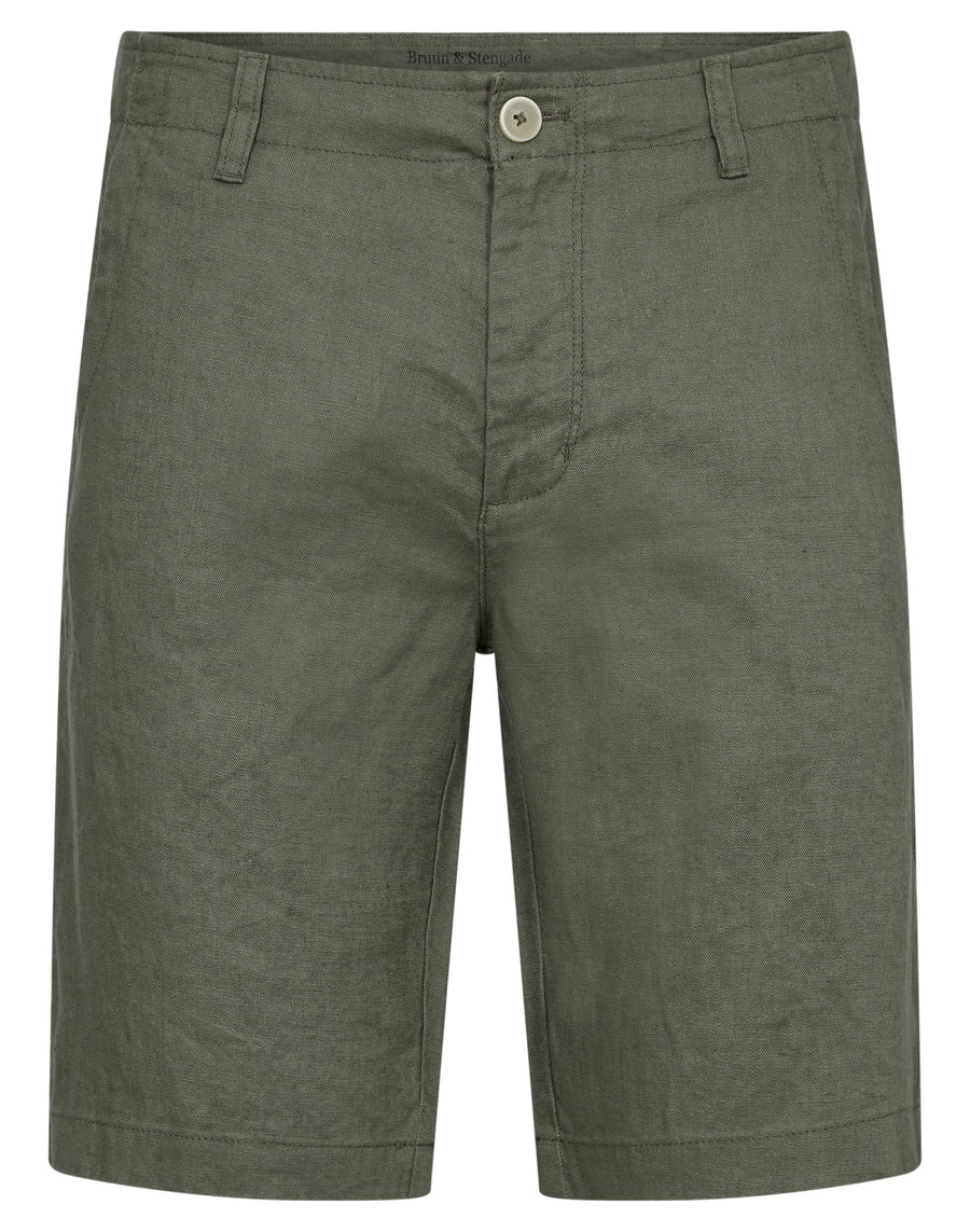 Bruun og Stengade Abel Regular Fit Shorts Army