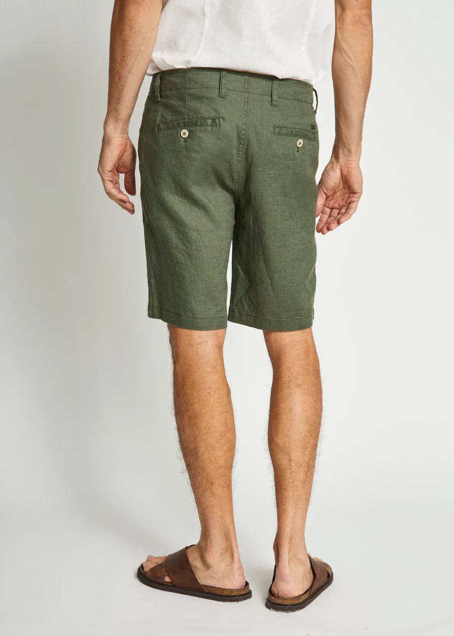 Bruun og Stengade Abel Regular Fit Shorts Army