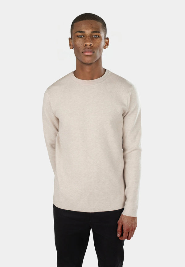 Ciszere Clark Knitted Roundneck Beige