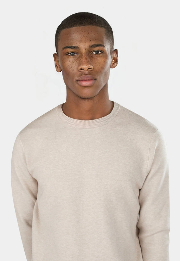 Ciszere Clark Knitted Roundneck Beige